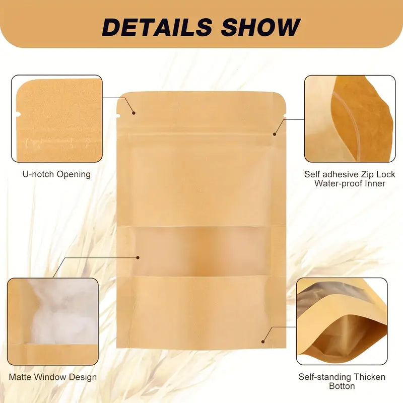 POUCH KRAFT 230/350(50)