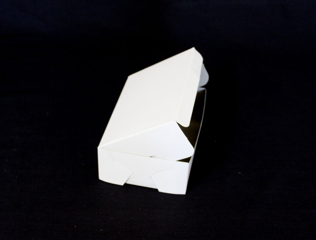 CAKE BOX WHITE 7X5X2.5(EACH)