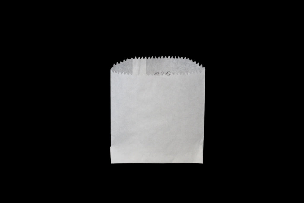 Greaseproof white CHIP Bag 6oz(117X115)(100)