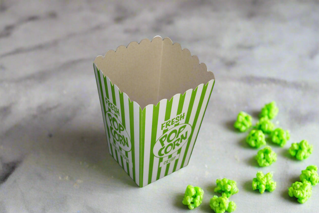 BOXES - POPCORN FRESH LIME GREEN SMALL(EACH)