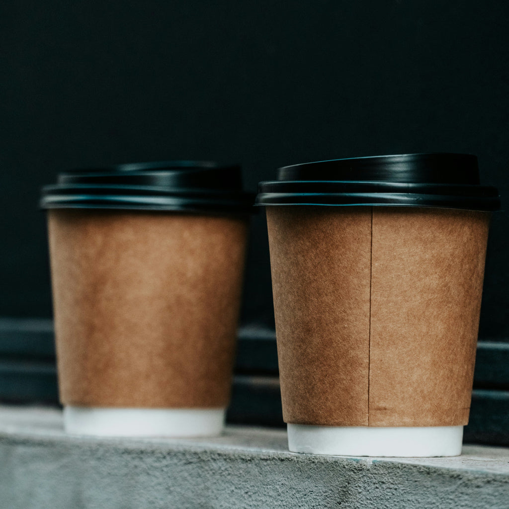 CUP DOUBLE WALL KRAFT 250ML CUP ONLY