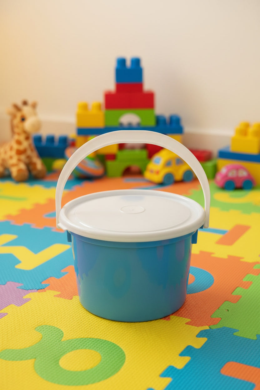 1 L BUCKET HANDLE + LID BLUE (EACH)