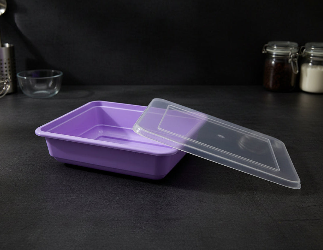 2L PUNNET + LID PASTEL PURPLE (EACH)