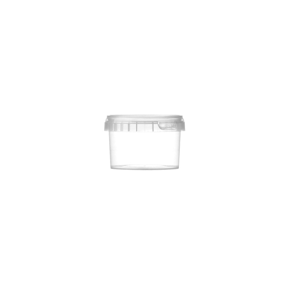 Tamper Evident 280ml Round Container with Lid (each)