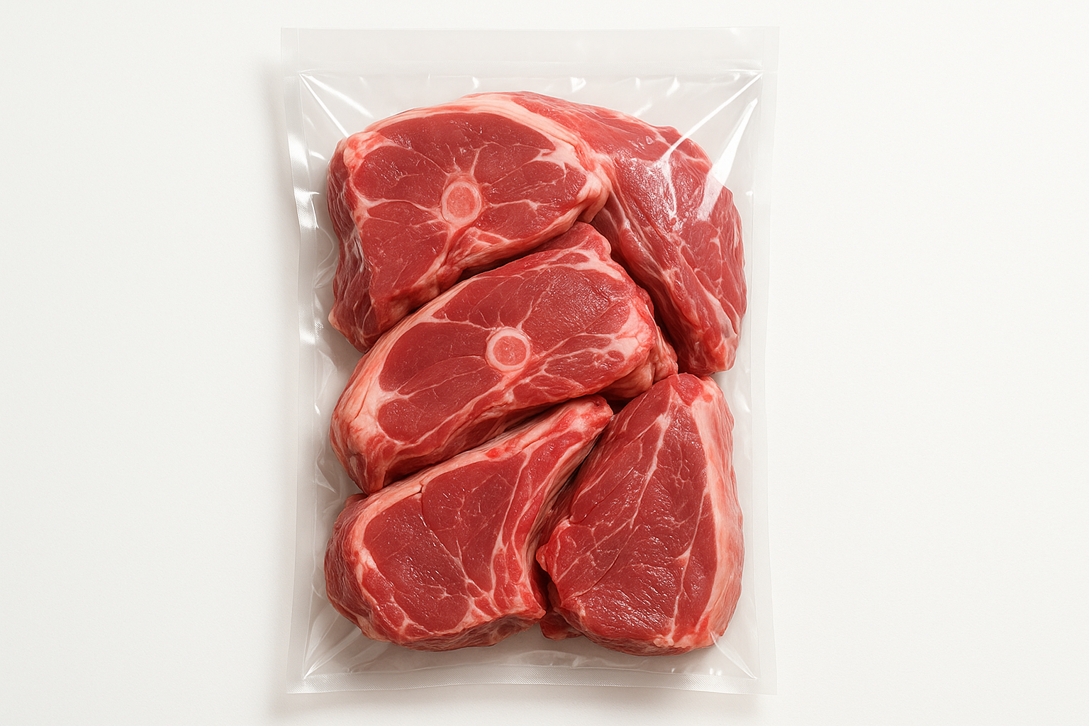 300mm x 450mm bag size with half lamb in side