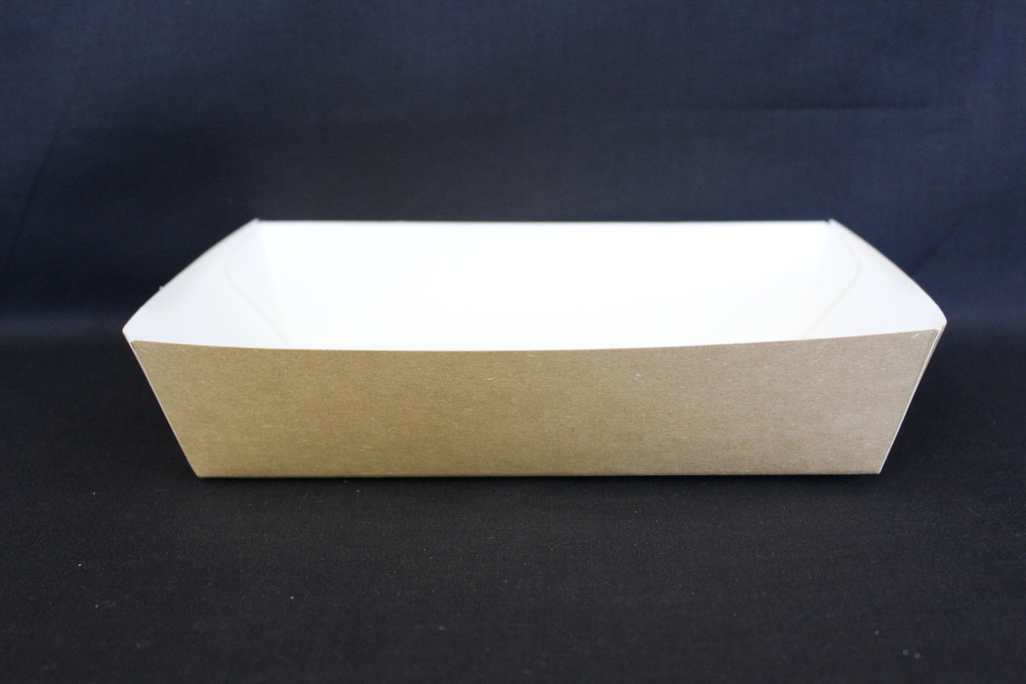 FOOD TRAY KRAFT MED 190X120X45(100)