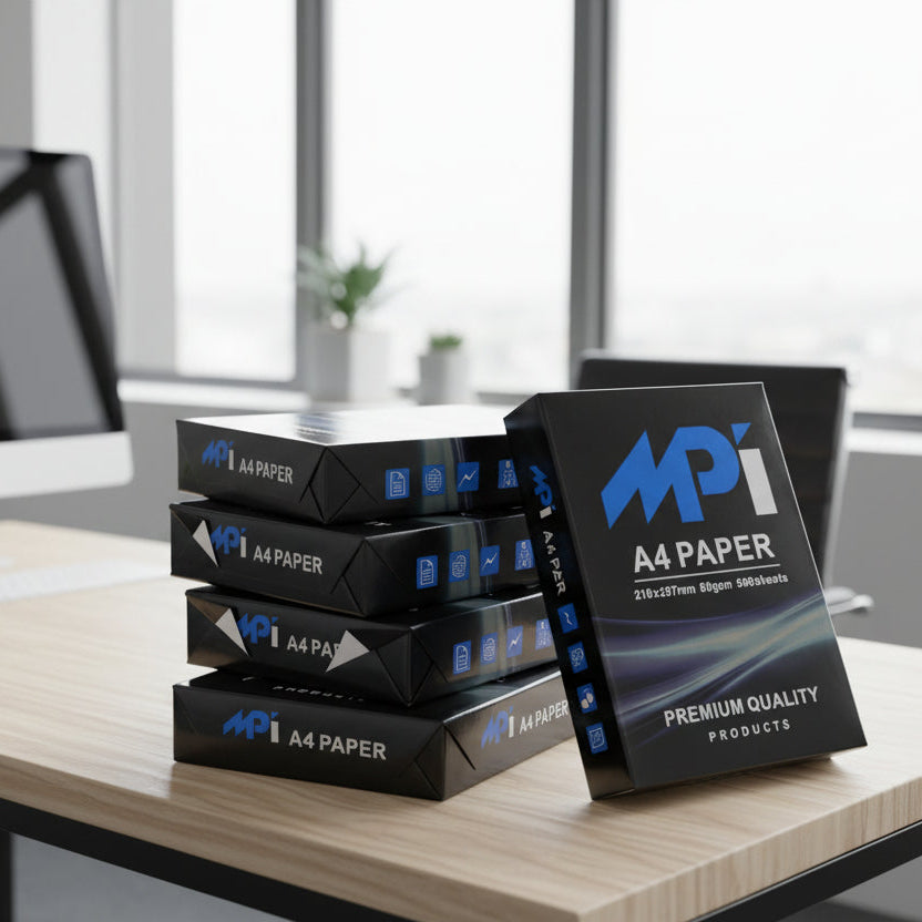 A4 COPY PAPER - 5 REAMS OF 500/BOX