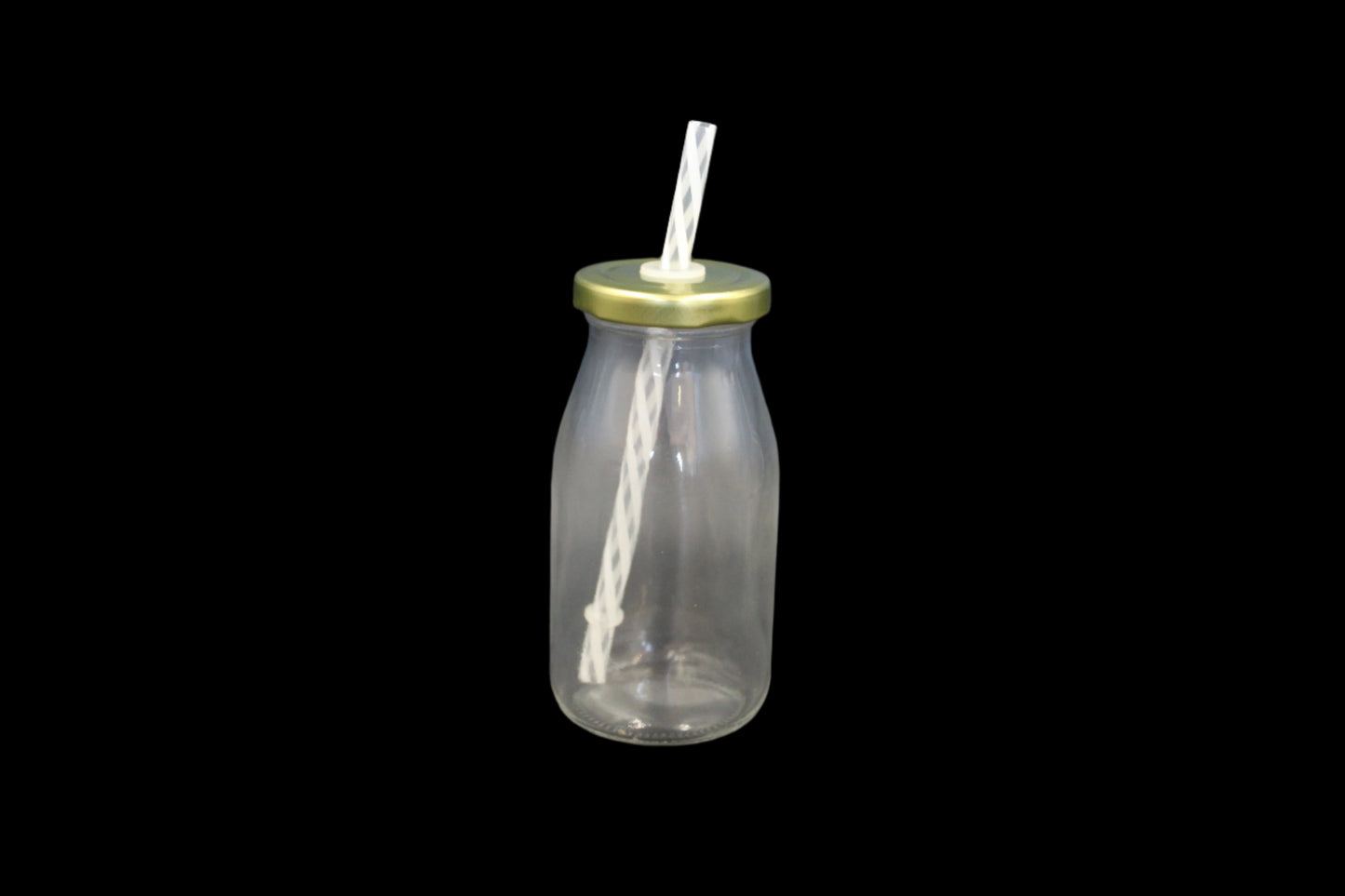 BOTTLE GOLD LID(210ml)