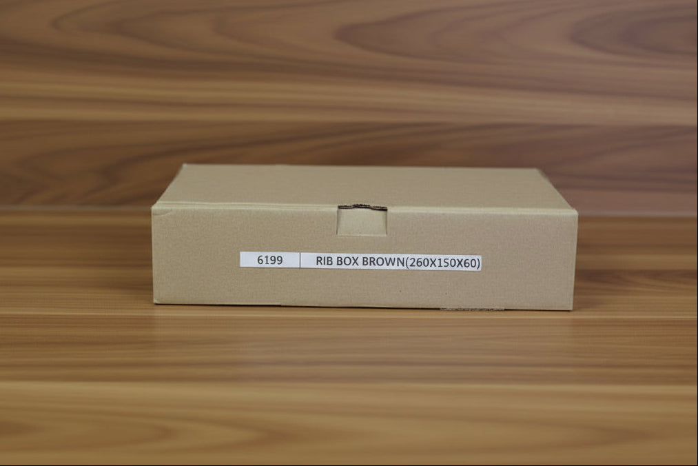 RIB BOX BROWN (260X150X60)EACH