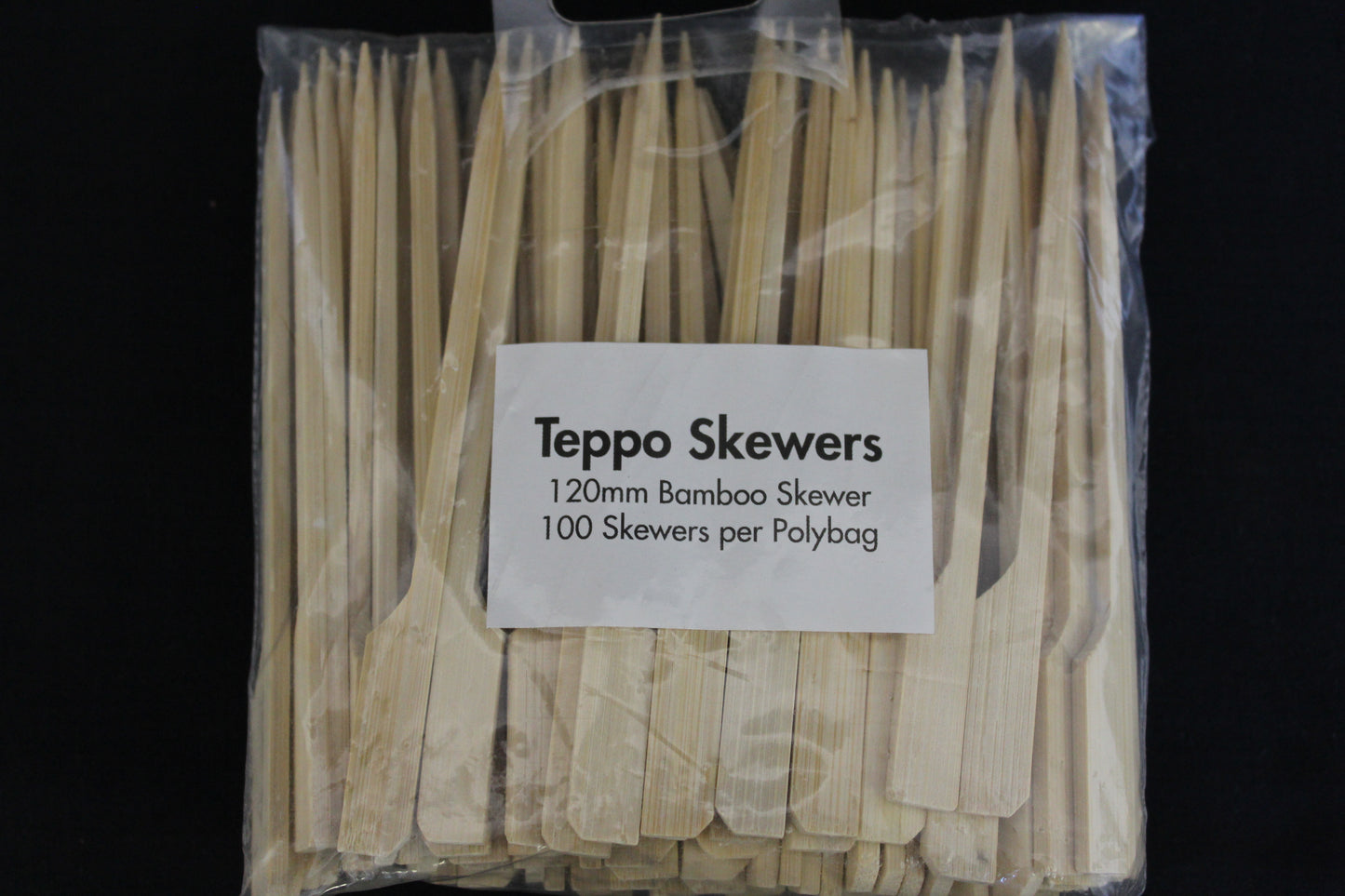 BAMBOO TEPPO SKEWER120mm  (100)