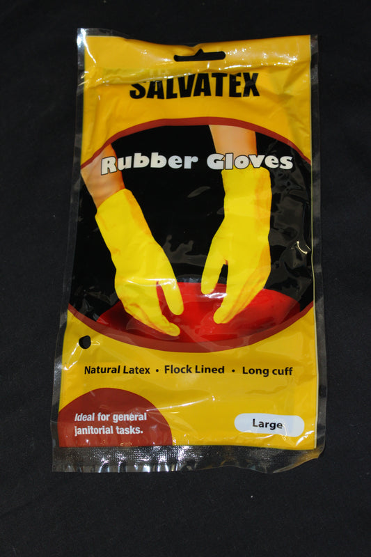 GLOVES -.YELLOW HOUSE HOLD-LARGE(PAIR)
