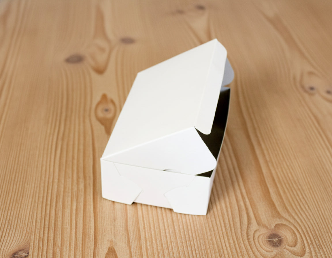 CAKE BOX WHITE 7X5X2.5(EACH)