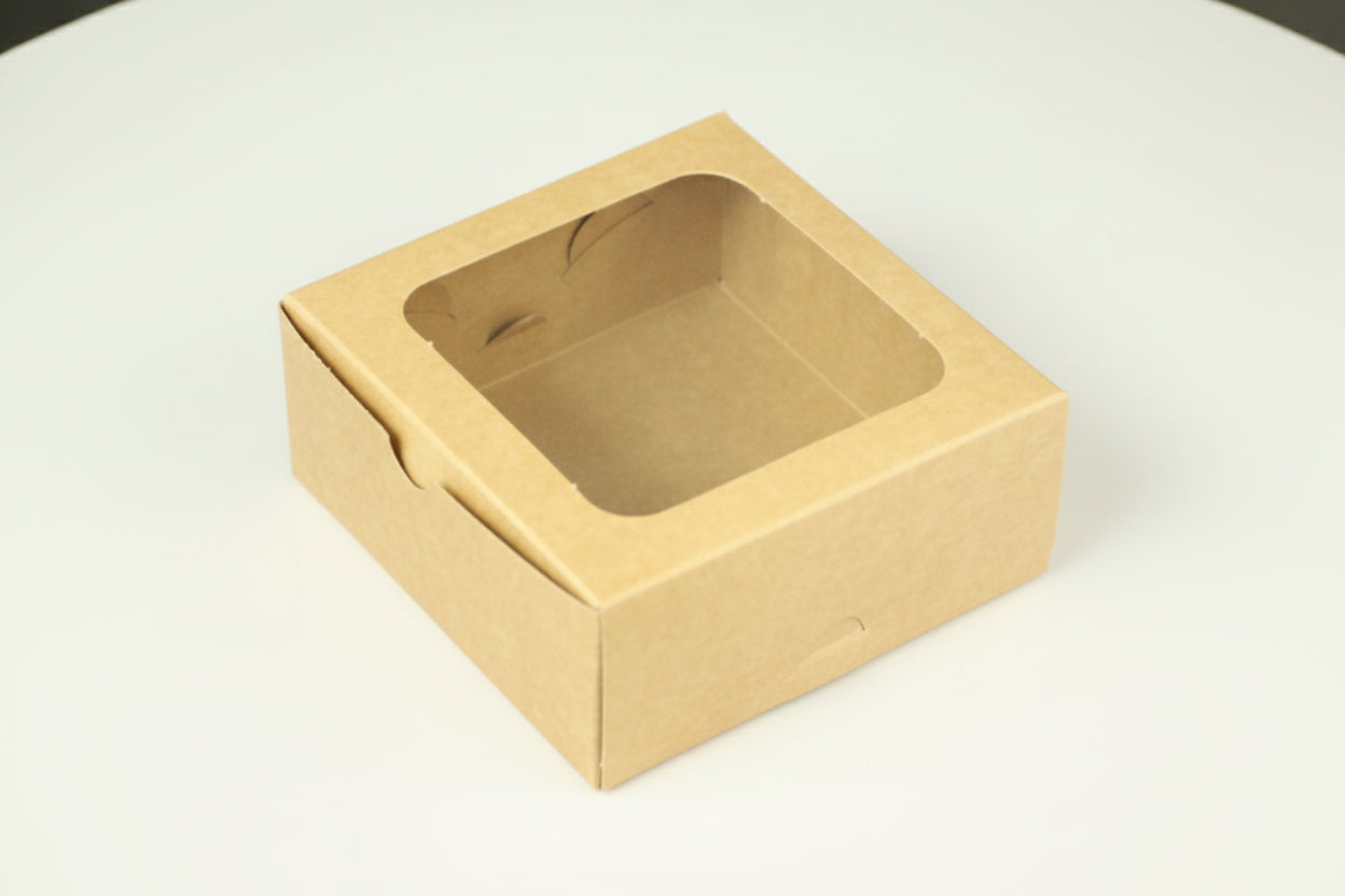 BOXES 5/5/2 KRAFT WINDOW (EACH)