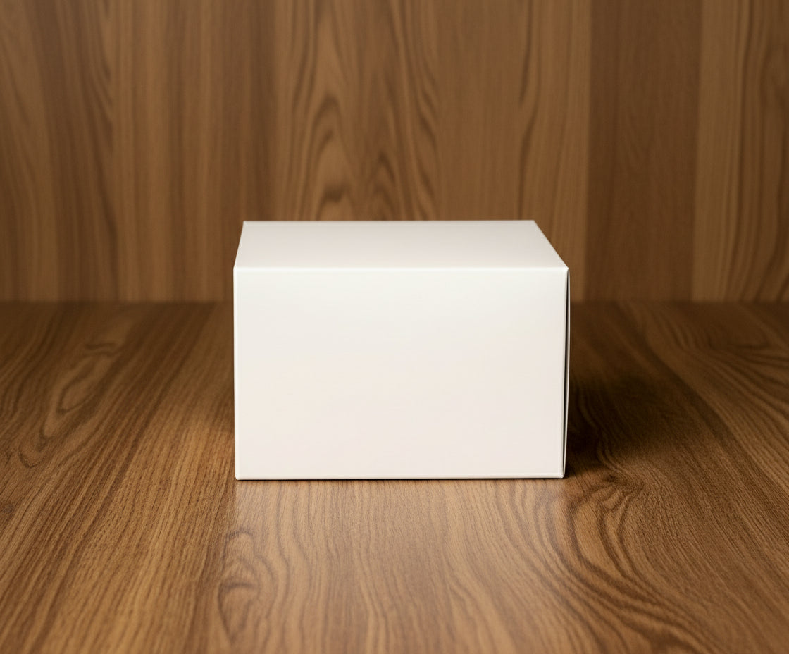 CAKE BOX WHITE 6X6X4"(EACH)