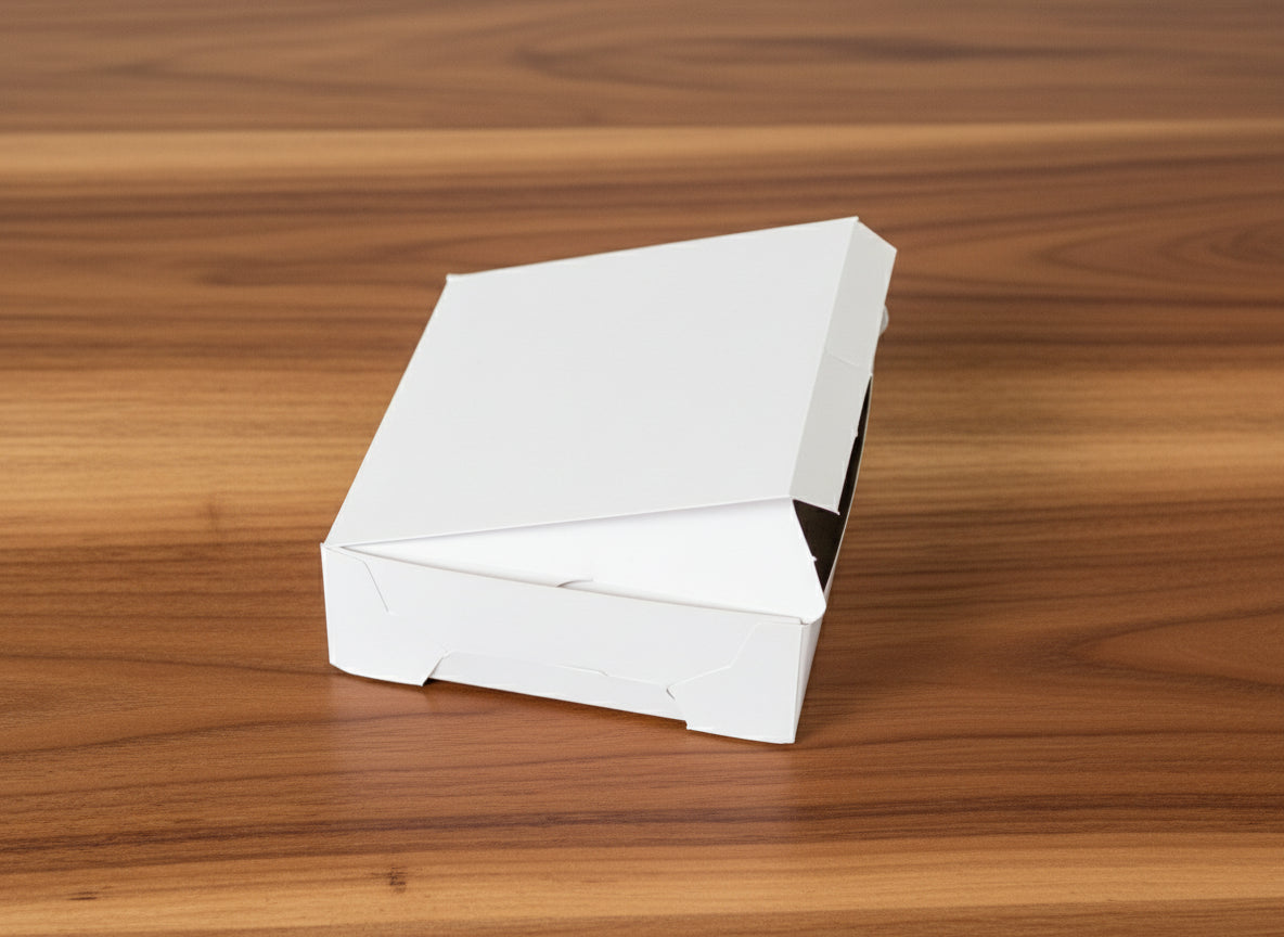 CAKE BOX WHITE 6X6X2 (EACH)