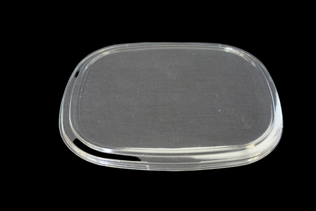 ZIBO-OVAL CLEAR LID MEAL TRAY-L734(10)
