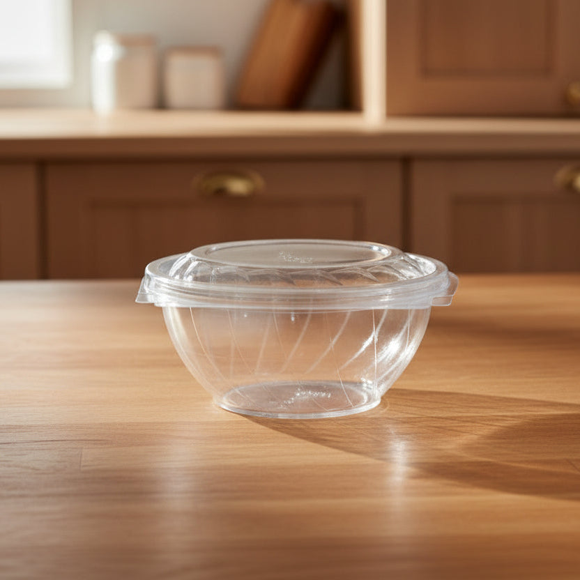 Zibo Clamshell Round 500ml – T-135H (250 units)