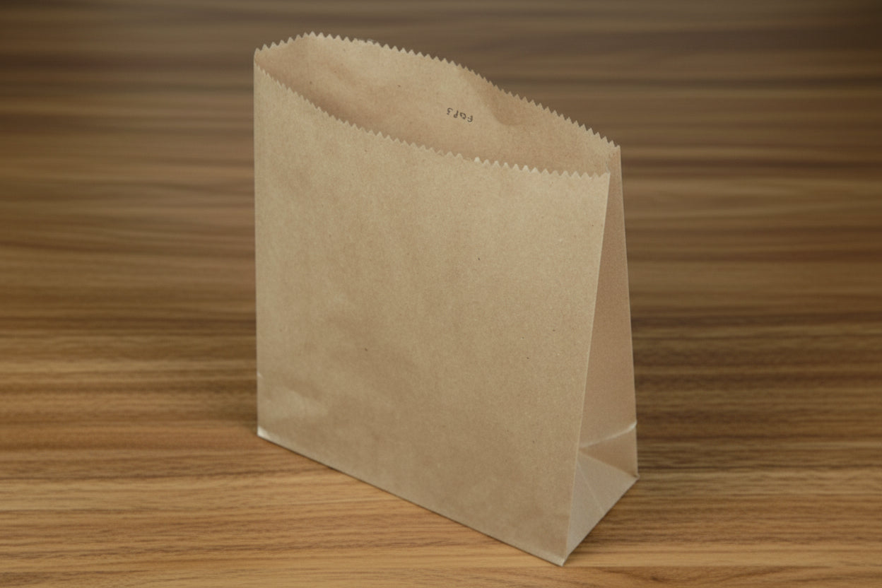 BROWN KRAFT FLAT3  - GP3 (195X250)(500)