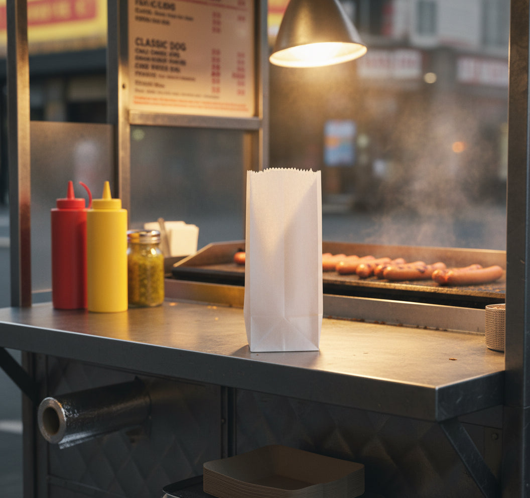 Greaseproof white HOTDOG LONG(100X290)(1000)