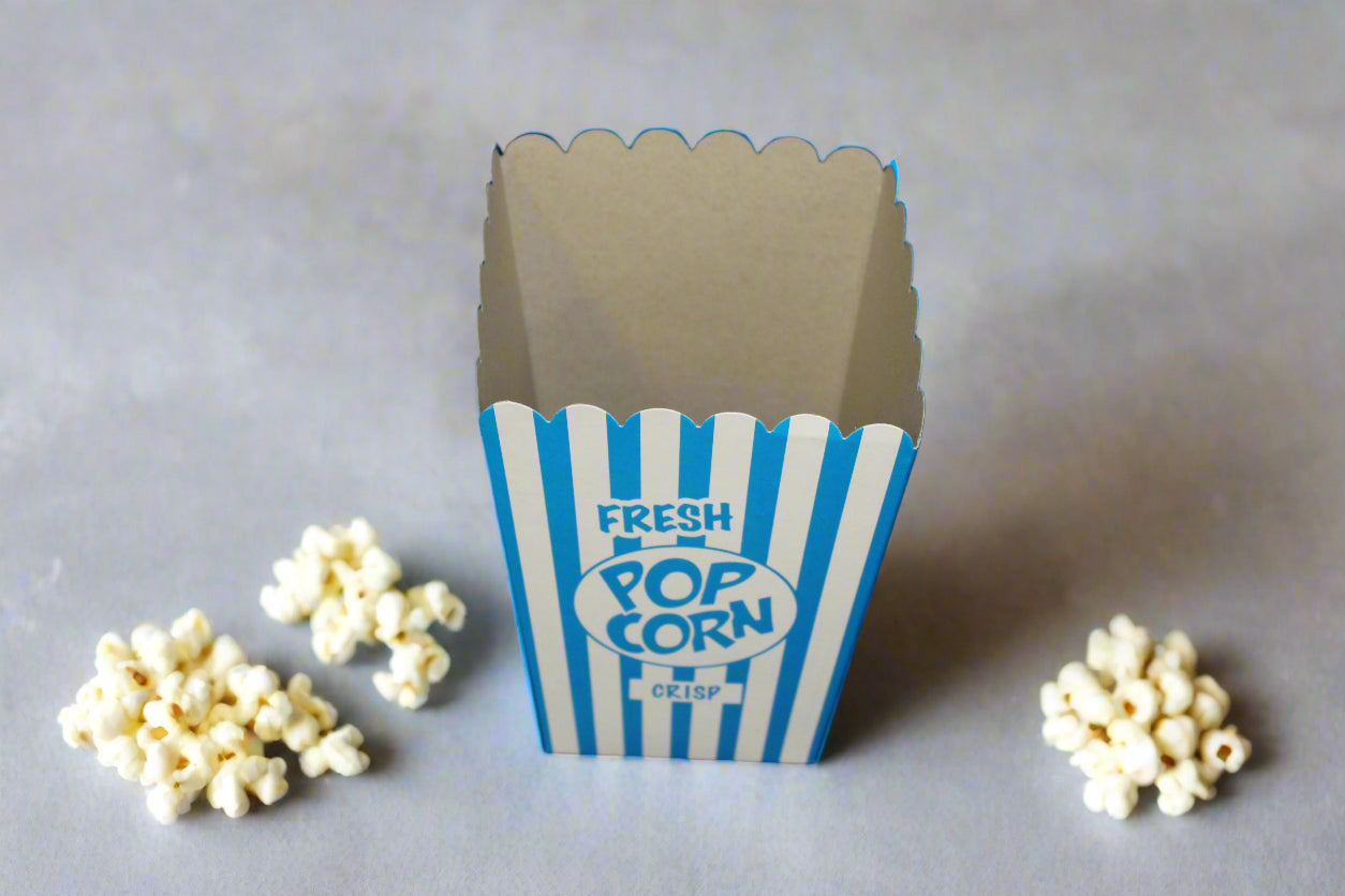 BOXES - POPCORN FRESH BLUE SMALL(EACH)