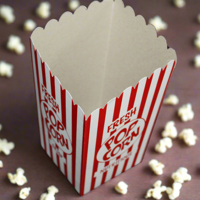 BOXES - POPCORN FRESH RED SMALL(EACH)