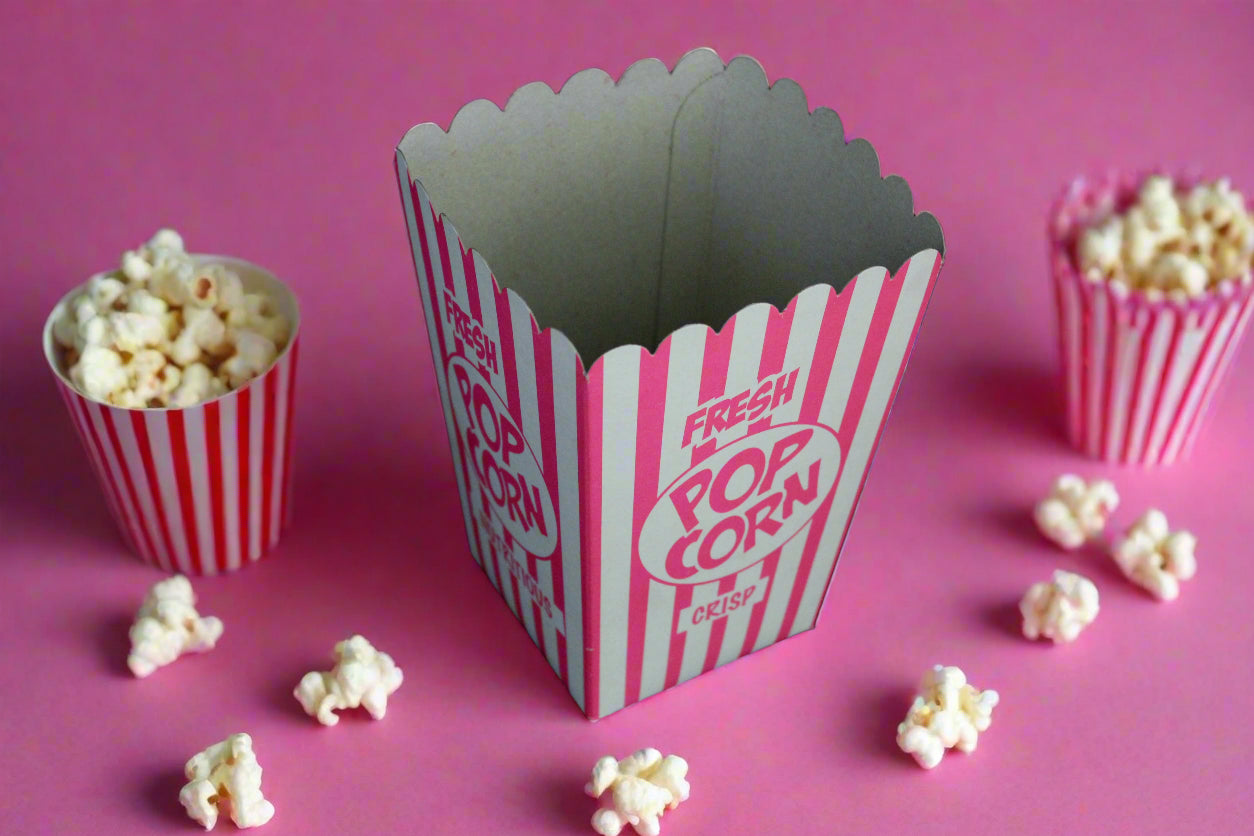 BOXES - POPCORN FRESH PINK SMALL(EACH)