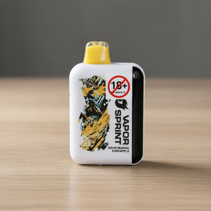 VAPE VAPOR SPRINT SOUR MANGO PINEAPPLE 20 000K PUFFS(EACH)