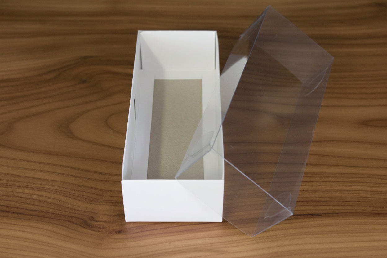 A5 HALF WHITE + PVC LID(EACH)