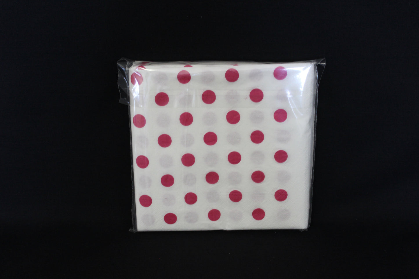 SER - 2PLY - DOTS - RED(25)