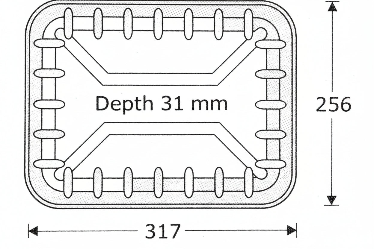 MAIN-PAK 80 BLACK (100)