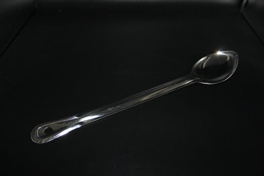 SPOON 400mm SOLID STAINLESS STEEL