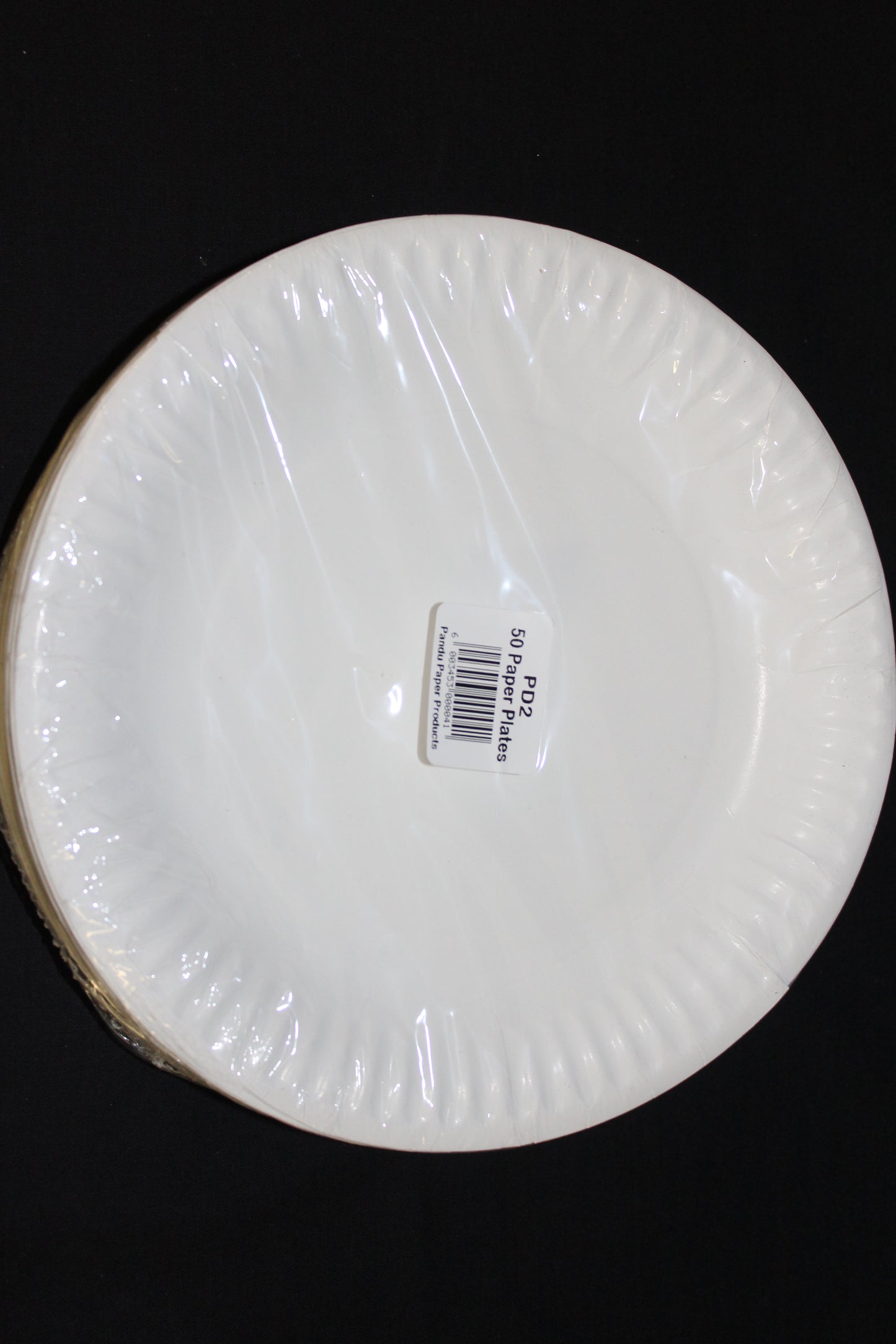 PAPER PLATES WHITE - PD2(50)