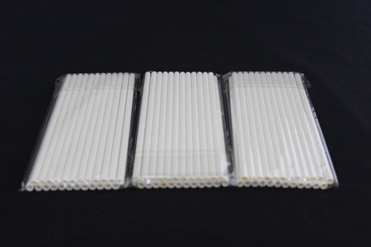 STRAWS- WHITE COLOUR PAPER (25)