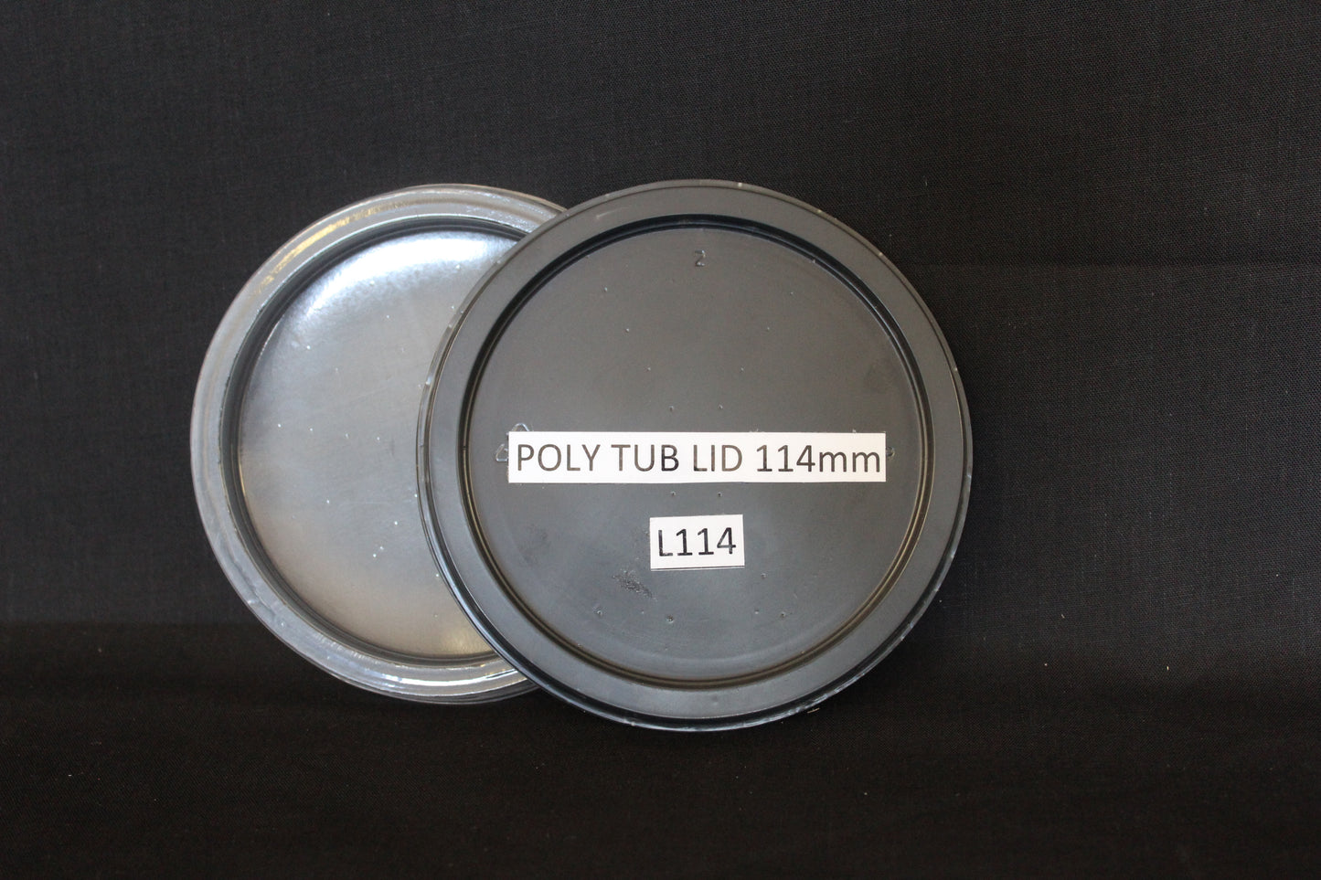 POLY TUB LIDS 114mm (1000) - Unome