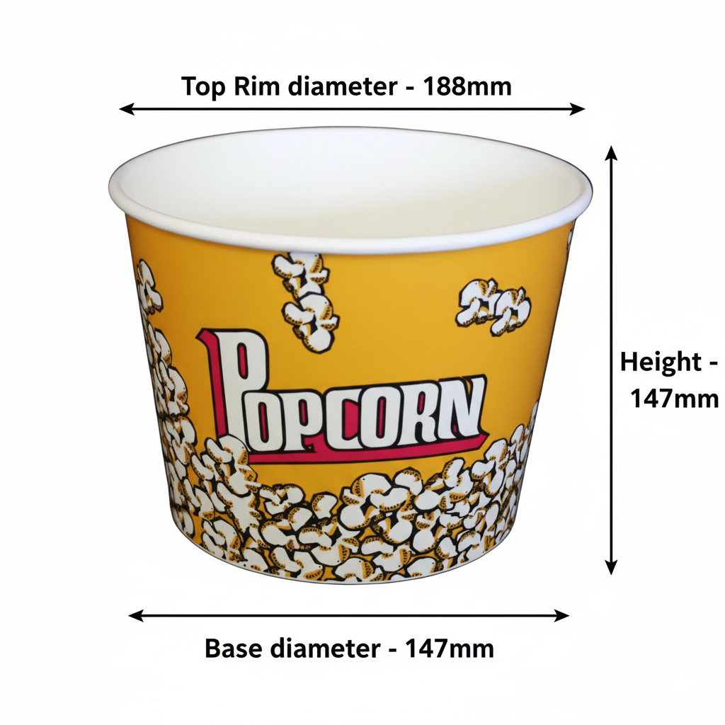 POPCORN BUCKET LARGE 2.5Liter(EACH)