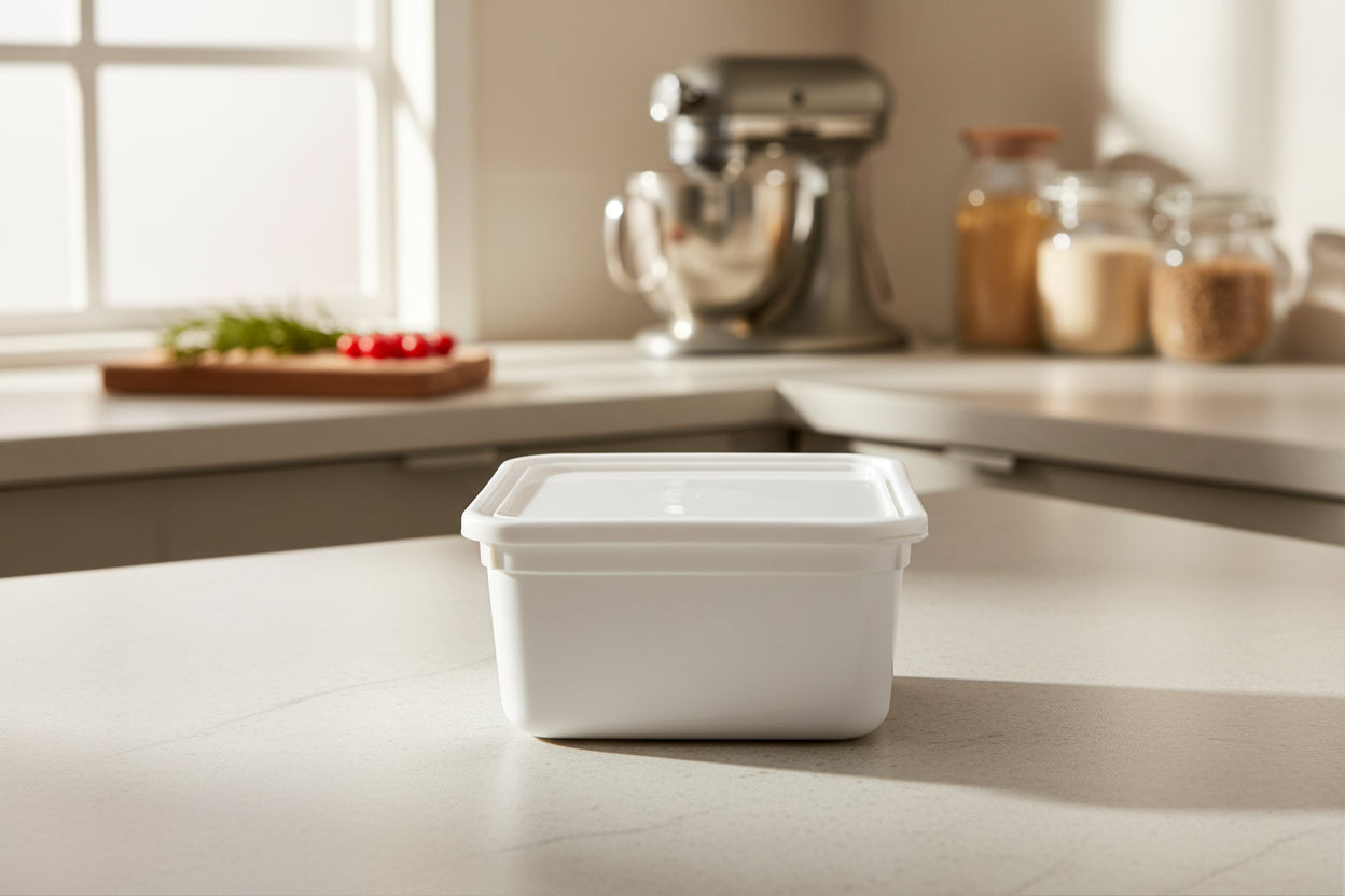 ICE CREAM TUB AND LID 1lt (EACH) - Unome