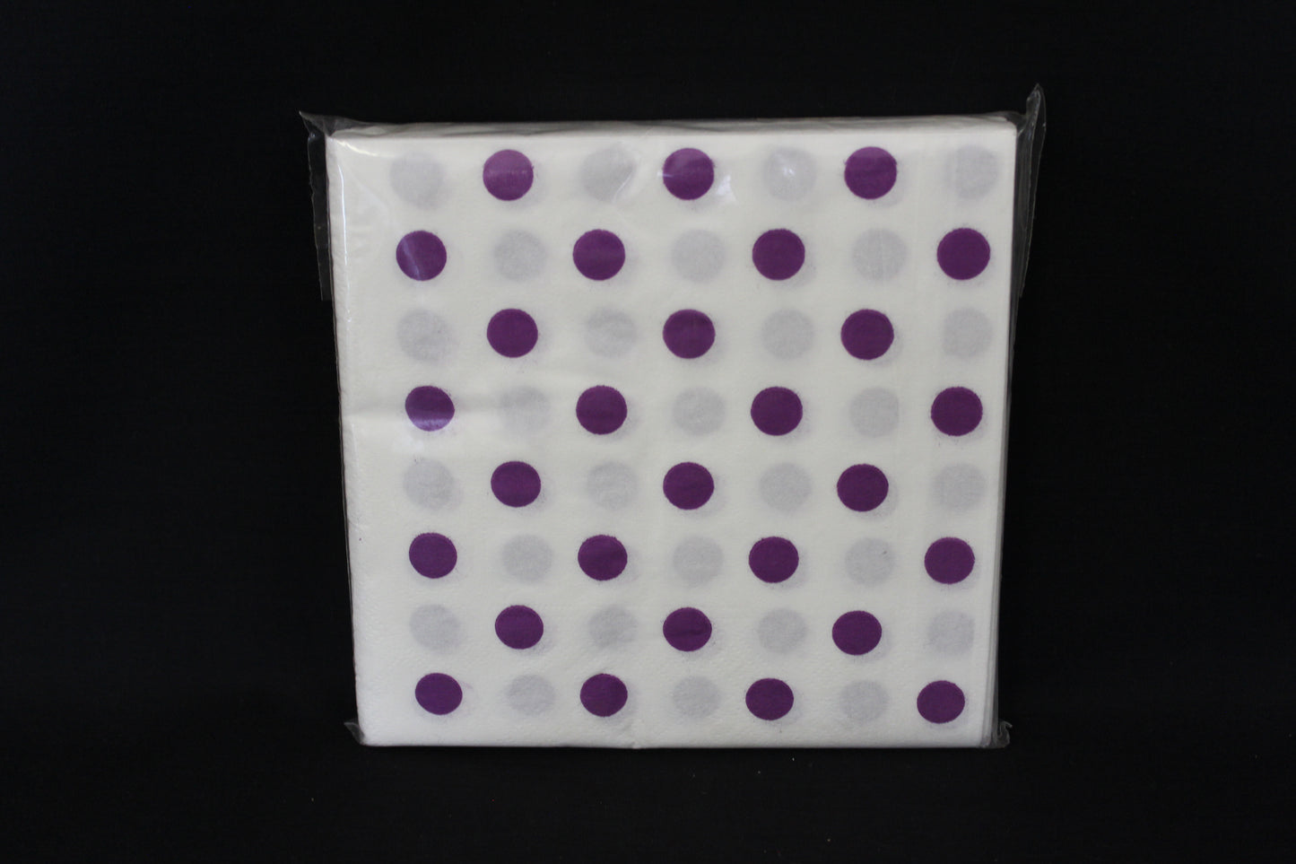 SER - 2PLY - DOTS - PURPLE(25)