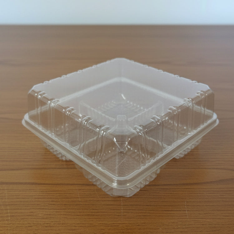 CLAMSHELL SQUARE 4CUP - T740 (100)