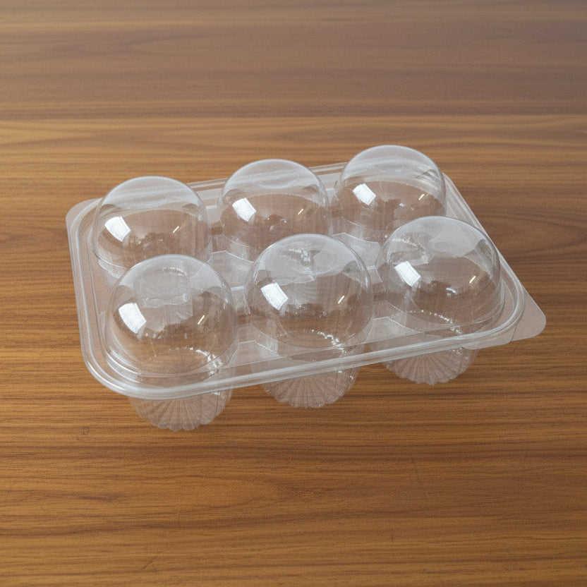 CLAMSHELL MUFFIN 6 CUP - T776(10)
