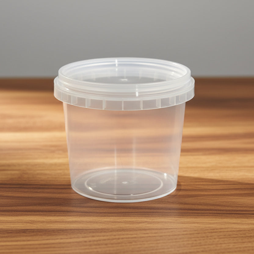 CONT TAMPER PROOF 125ml & LID (1000) - Unome