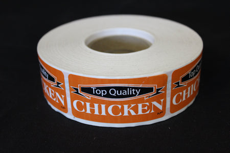 LABEL - TOP QUAL CHICKEN(1000) - Unome