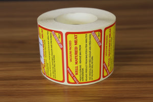 LABEL MATURE MEAT (1000)