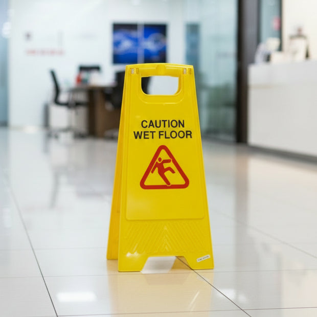 WET FLOOR SIGN - 2 PIECE (EACH) - Unome