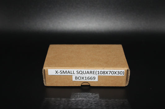 BOX  X-SMALL SQUARE (108X70X30)