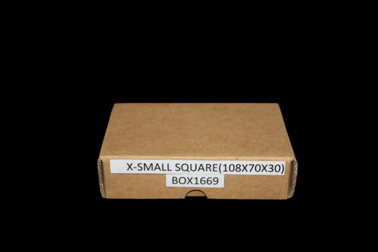 BOX  X-SMALL SQUARE (108X70X30)