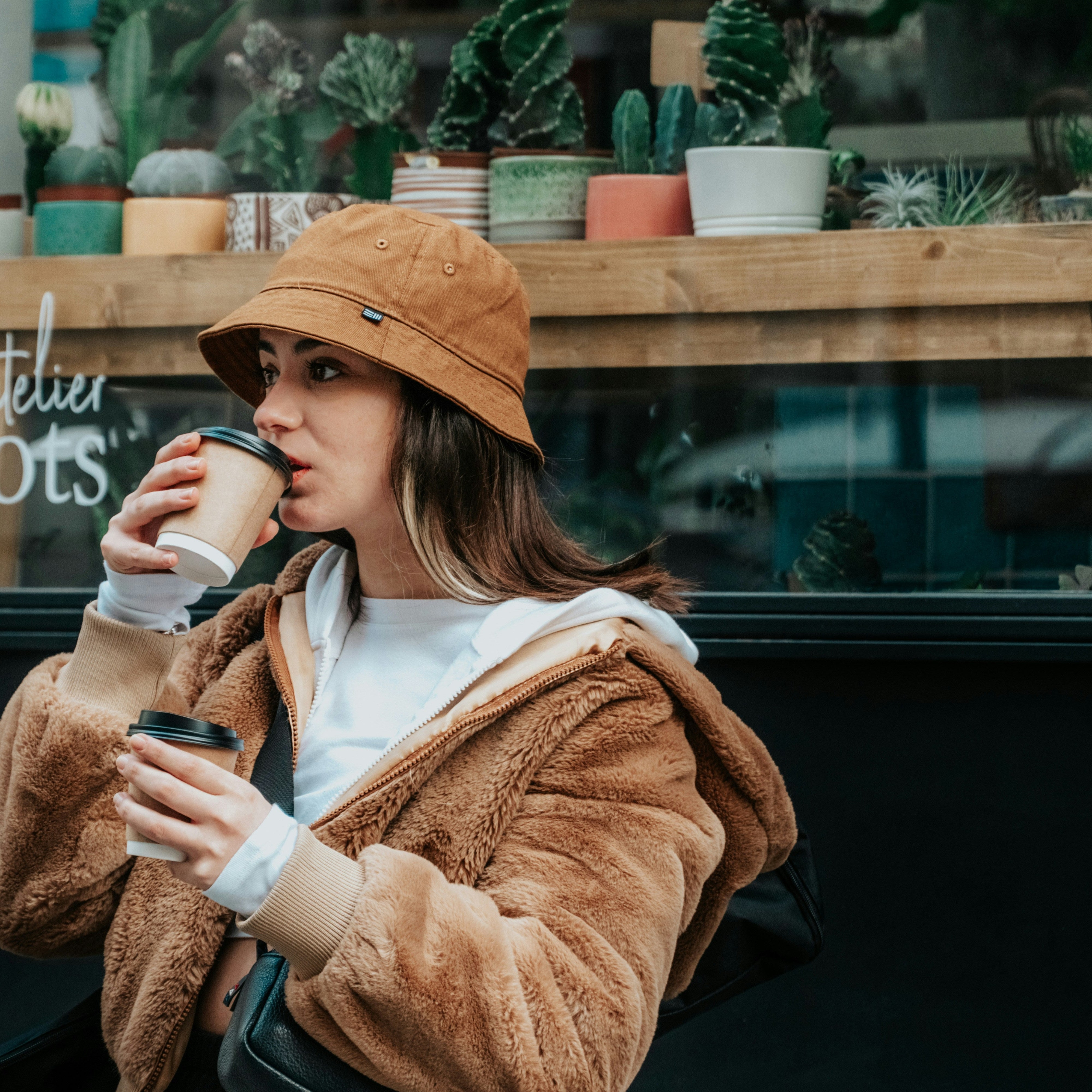 CUP DOUBLE WALL KRAFT 500ml CUP ONLY(500)