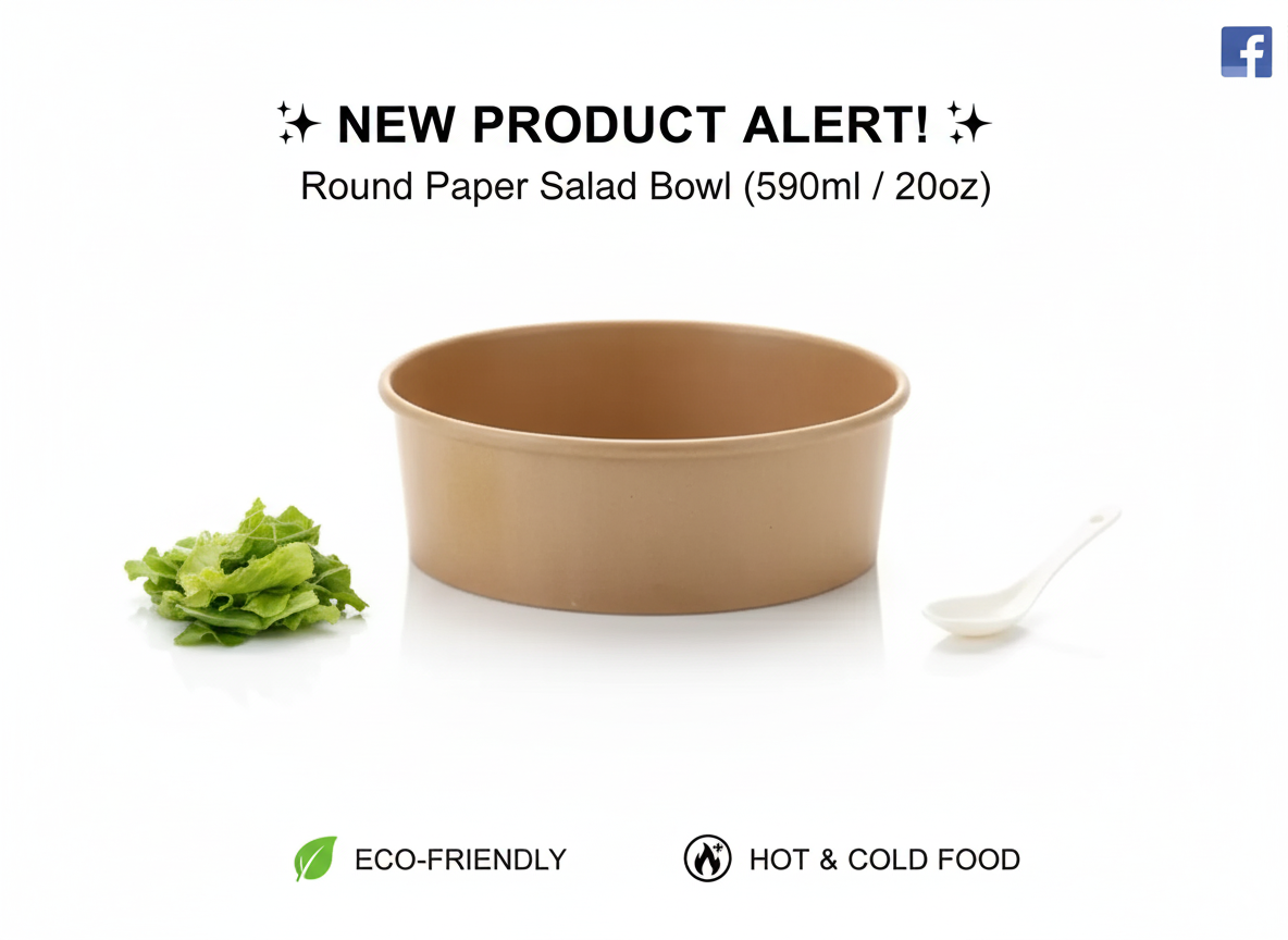 SALAD BOWL 20oz ONLY (590ml) EACH