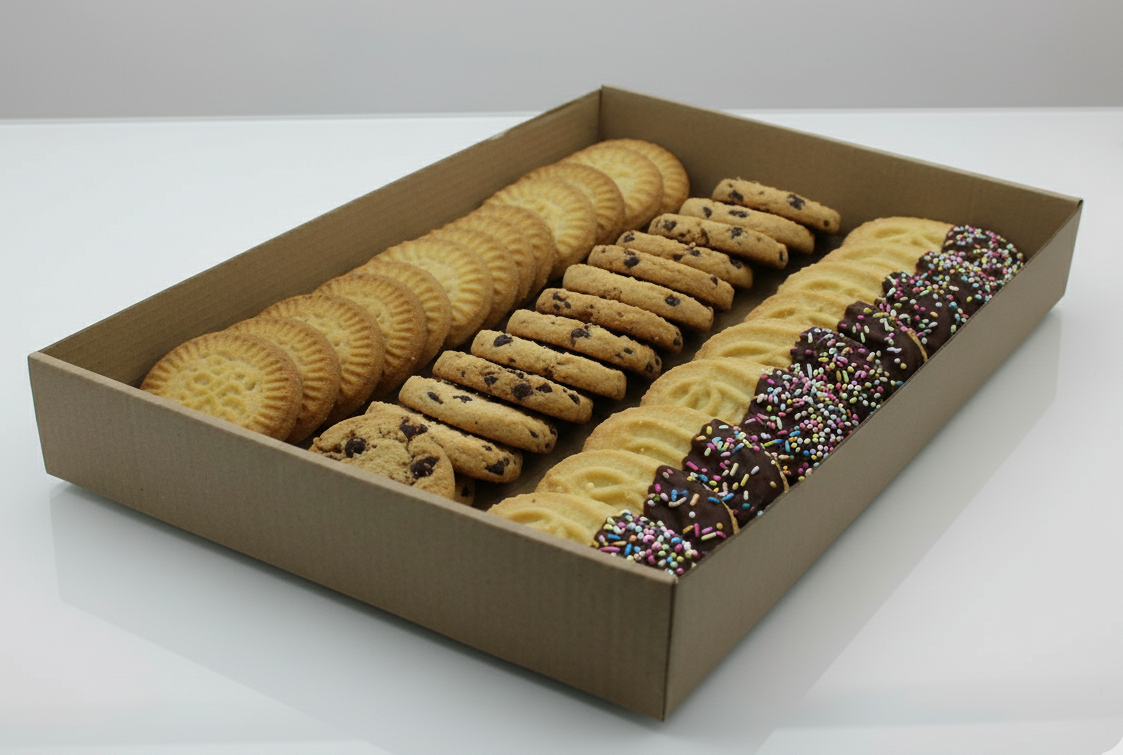 LARGE BISCUIT TRAY CORRUGATED(EACH)