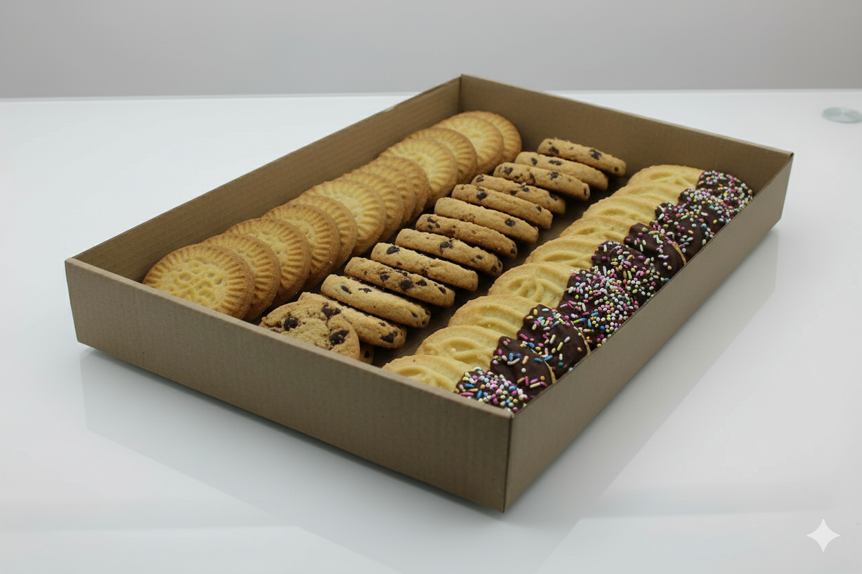 LARGE BISCUIT TRAY CORRUCATED(EACH)