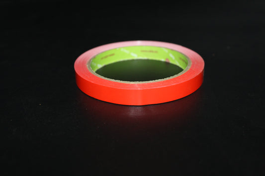 TAPE 12mm RED 50m ROLL